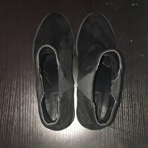 Black ankle boots